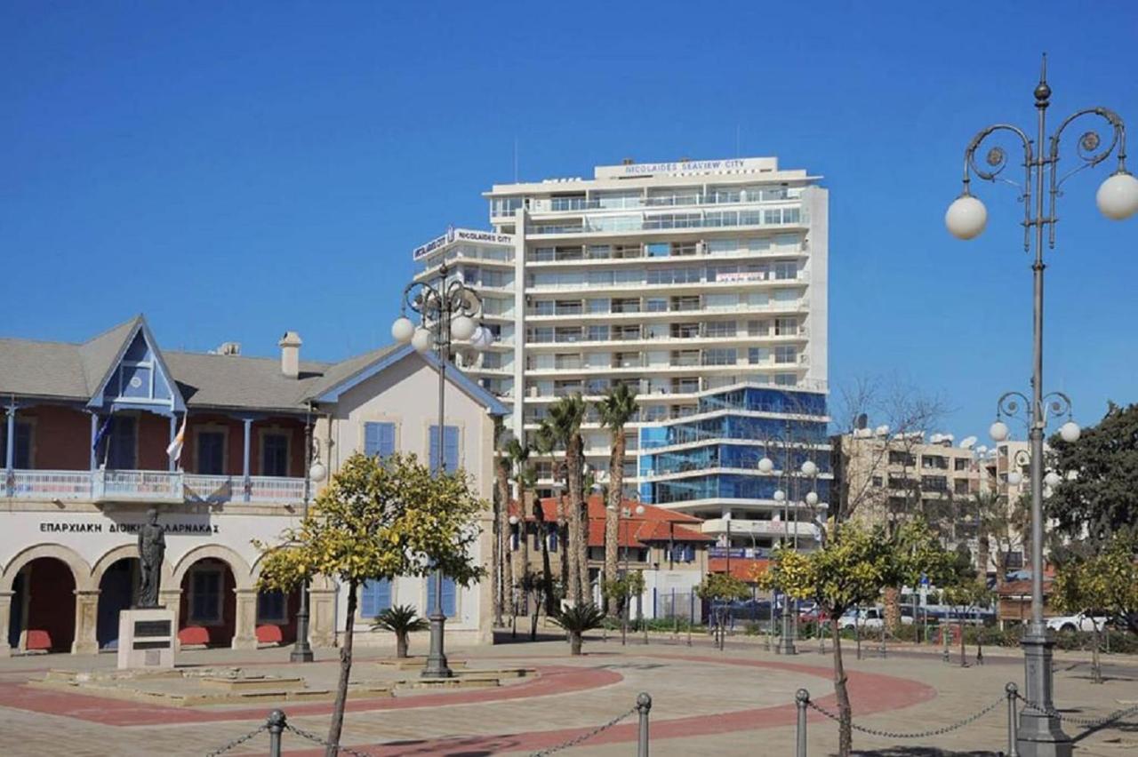 Апартаменти Promenade Seaview Heaven Ларнака Екстер'єр фото
